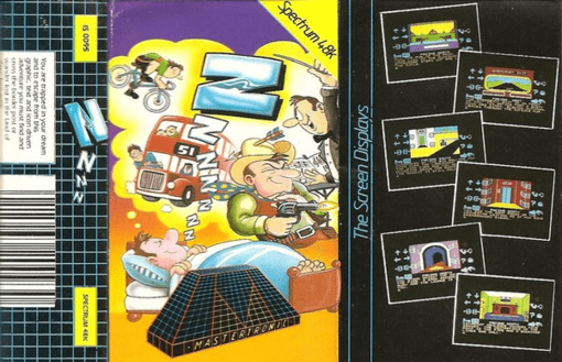 Zzzz box art for ZX Spectrum